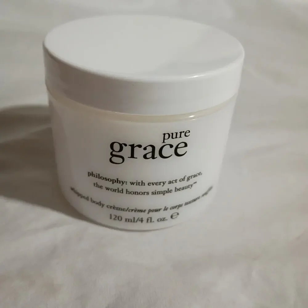 Philosophy Pure Grace Whipped Body Creme 120ml 4oz New w/ gift sleeve